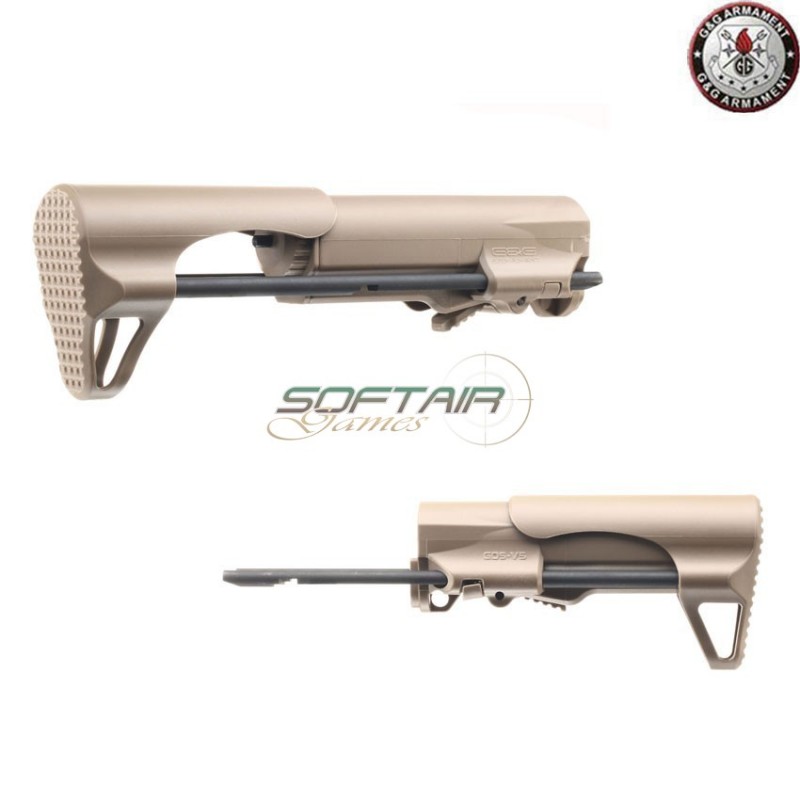 Gos-v5 Desert Tan Stock Arp Style G&g (gg-05053-1)