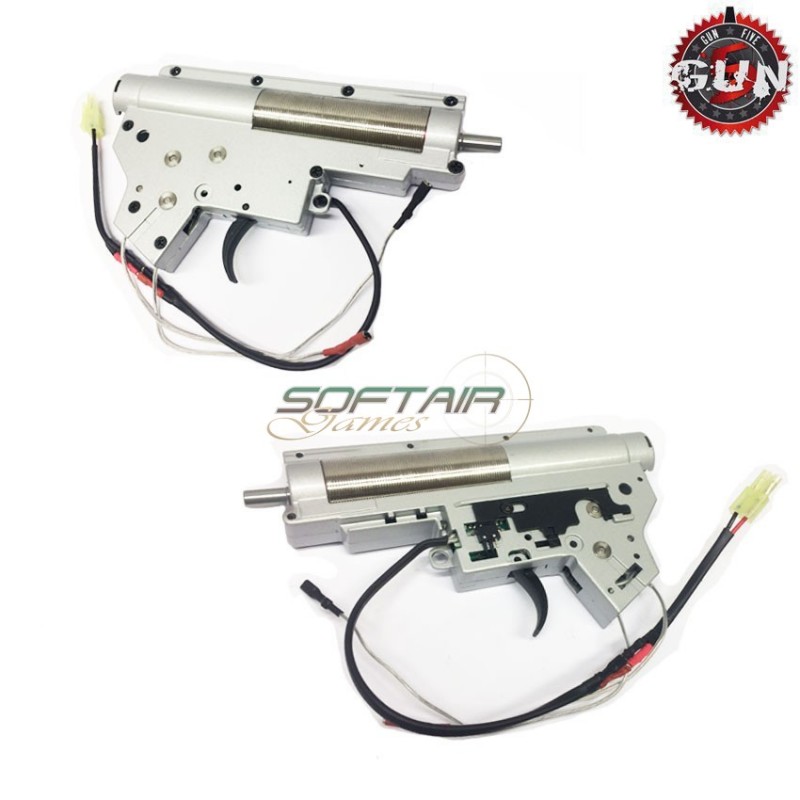 Complete Strong W/control Mosfet Gearbox 8mm Ver.2 Qd M4/m16 Front Version Gun Five (gf-m292)