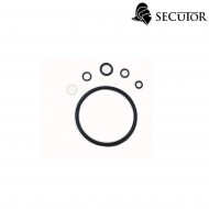 Set O-rings For Velites G-xi Secutor (sr-1007)