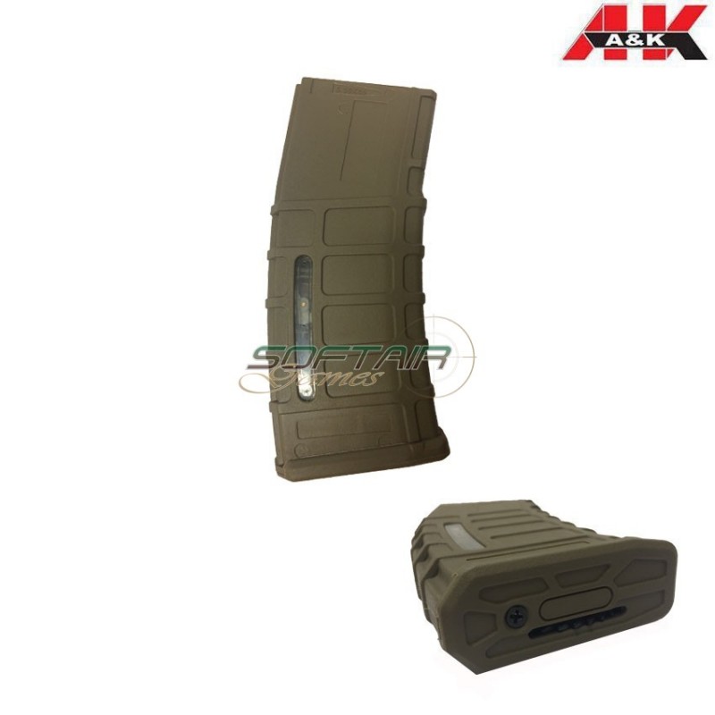 Hi-cap P-mag Magazine 300bb Dark Earth Masada Style A&k (aek-carmasadat)
