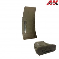 Caricatore P-mag Maggiorato Dark Earth 300bb Masada Style A&k (aek-carmasadat)