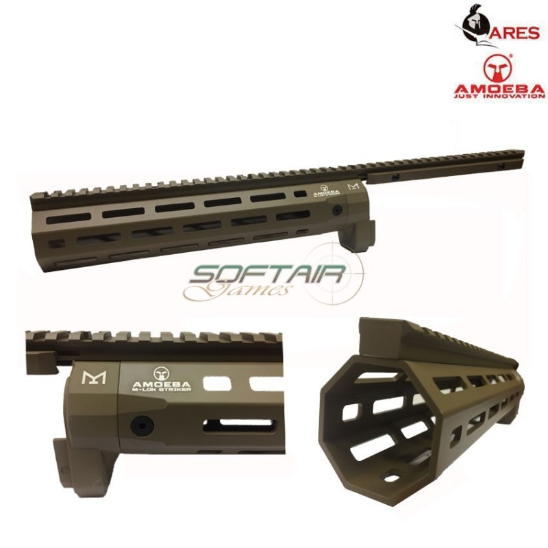 Rail LC In Cnc Per Striker Amoeba Tan (ar-hg02t)