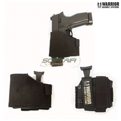 Universal Pistol Holster For Left Handed Black Warrior Assault Systems (w-eo-uph-l-bk)