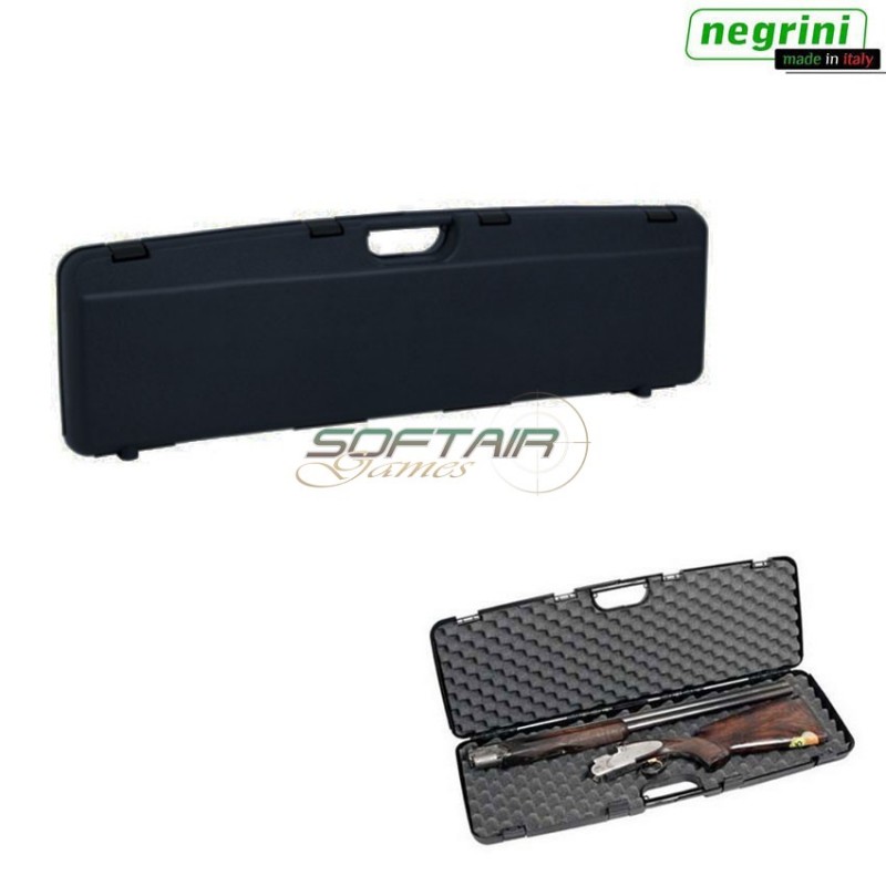 Hard Rifle Case Push & Pull Black Cm 85x24x7 Negrini (1661isy-bk)