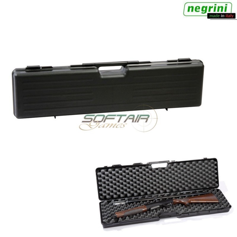 Hard Rifle Case Black Cm 95x23x10 Negrini (1617sec-bk)