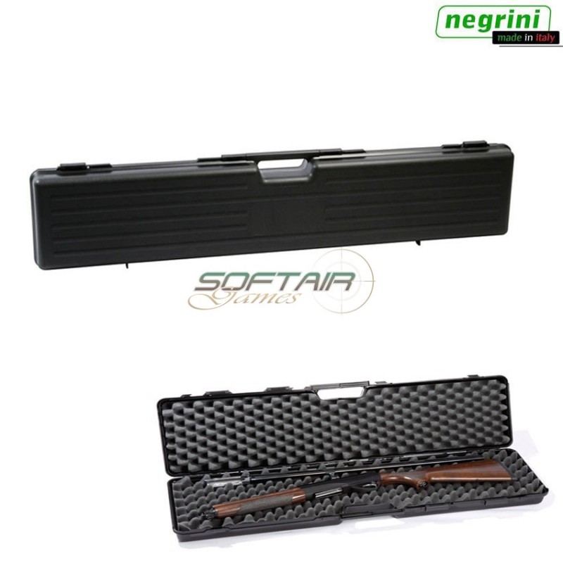 Valigia Rigida Per Fucile Nera Cm 121x23x10 Negrini (1637sec-bk)