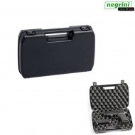Hard Pistol Case Black Cm 30.5x19x6 Negrini (2012-bk)