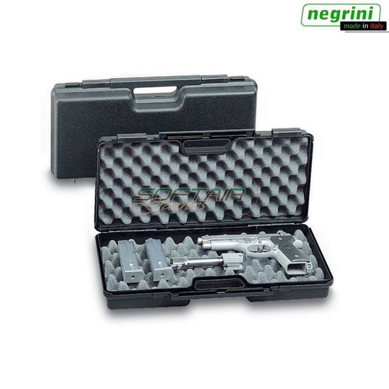 Hard Pistol Case Black Cm 44x19x8 Negrini (2016sec-bk) Hard Pistol Case Black Cm 44x19x8 Negrini (2016sec-bk)