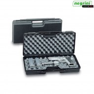 Valigia Rigida Per Pistola Nera Cm 44x19x8 Negrini (2016sec-bk)