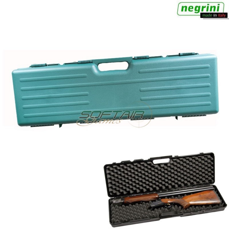 Hard Rifle Case Green Cm 81x23x10 Negrini (1610sec-ve)