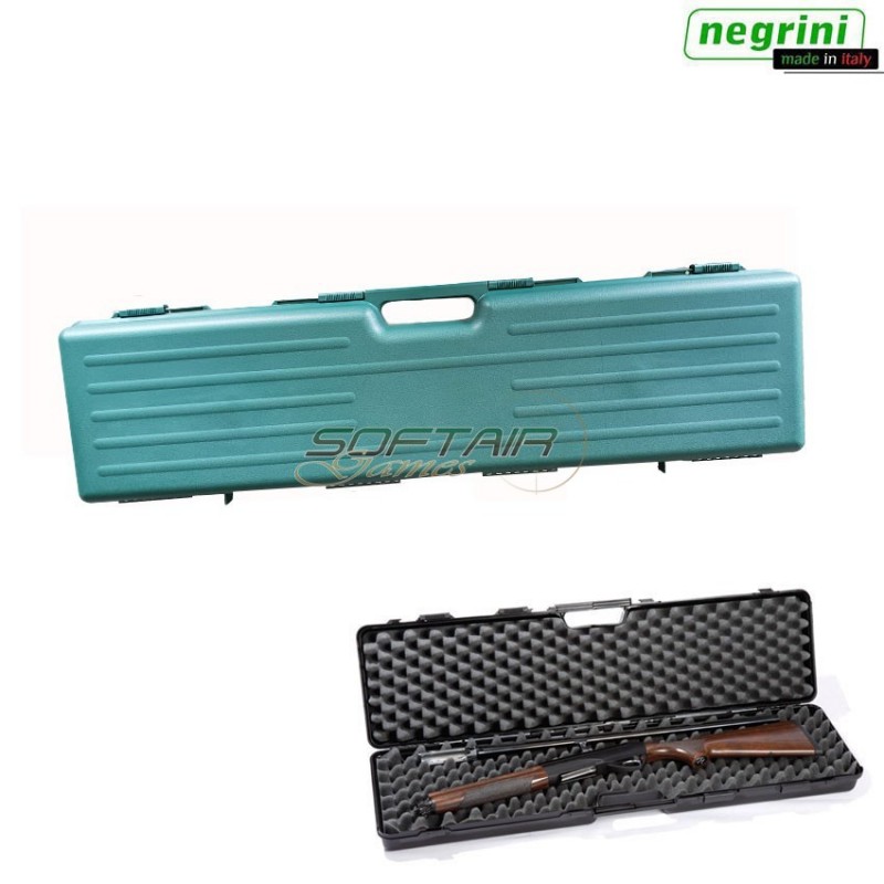 Hard Rifle Case Green Cm 95x23x10 Negrini (1617sec-ve)