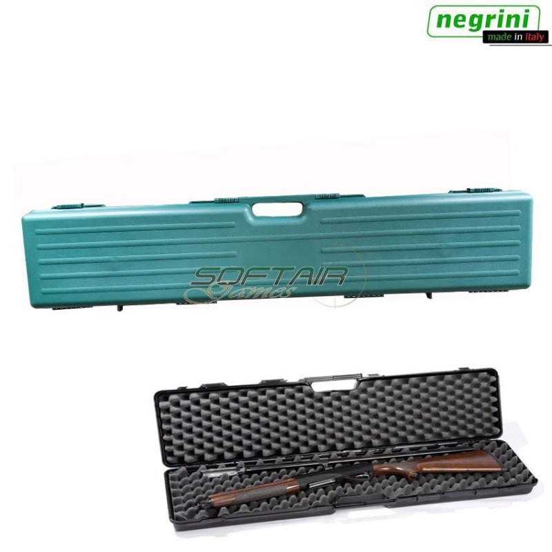 Hard Rifle Case Green Cm 121x23x10 Negrini (1637sec-ve)