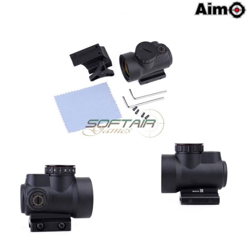 Red Dot Mro Sight 2.0 Type Black Aim-o (ao3058-bk)