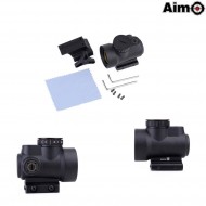 Red Dot Mro Sight 2.0 Type Black Aim-o (ao3058-bk)