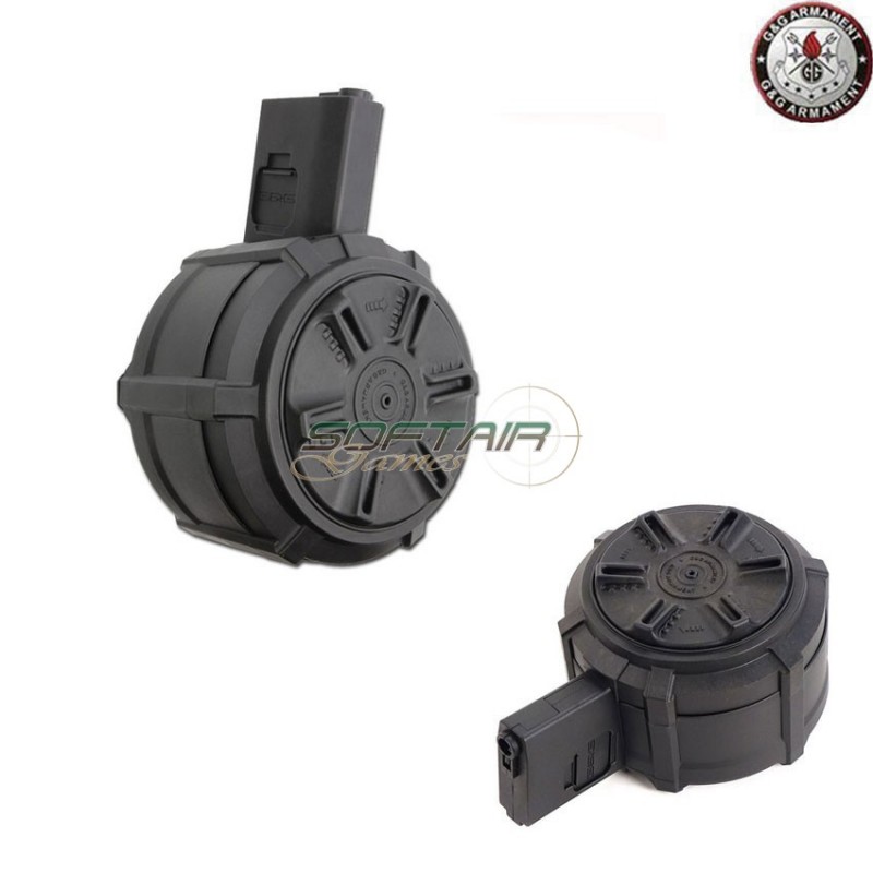 Electric Auto Drum Magazine 2300bb M4/m16 Aeg Black G&g (gg-08170-1)