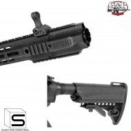 Electric Rifle M4 Salient Arms Gry Black Rifle Short G&p (gp-aeg089s)