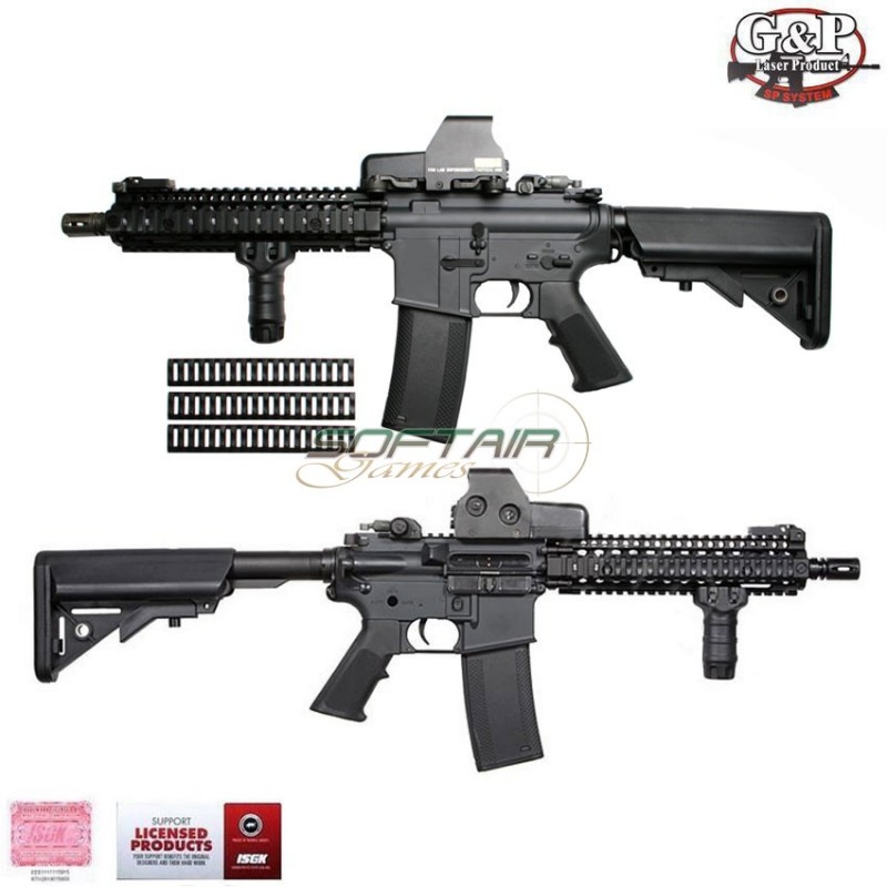 Electric Rifle Mk18 Mod 1 Full Black G&p (gp-aeg038bk) Electric Rifle Mk18 Mod 1 Full Black G&p (gp-aeg038bk)