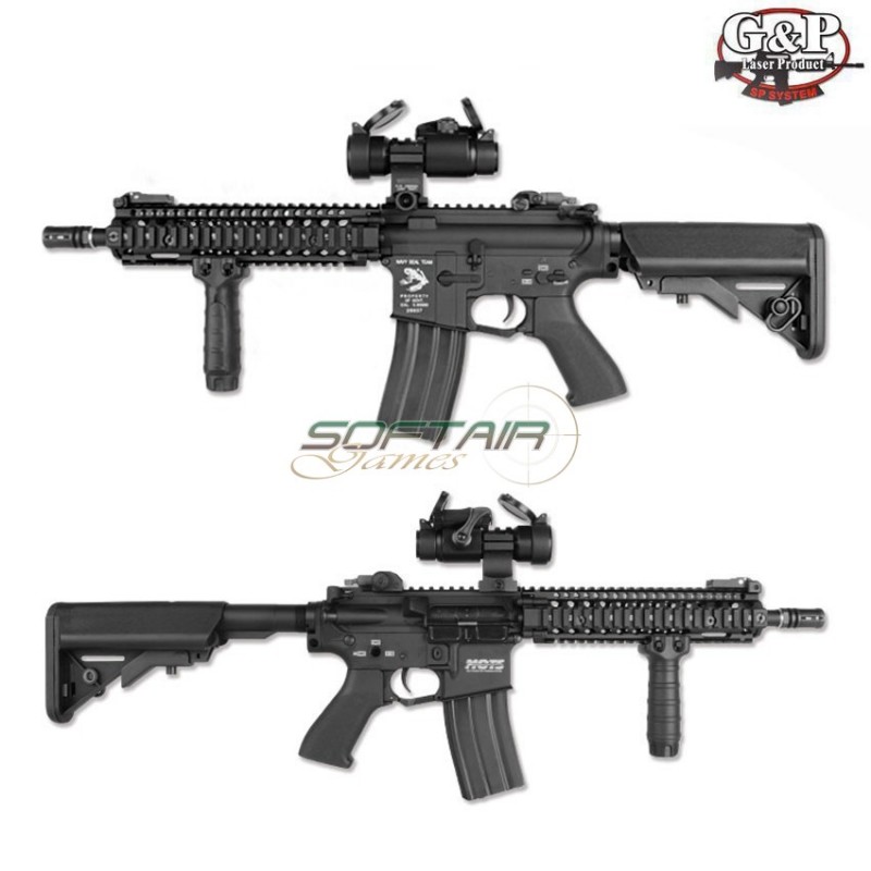 Fucile Elettrico Mk18 Mod 1 Defender Black G&p (gp-aeg741)