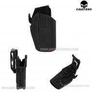 Fondina Universale Rigida Destra 579 Gls Pro-fit Black Emerson (em6284)