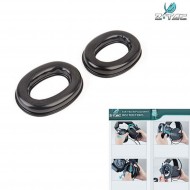 Cuscinetti In Silicone Per Cuffia Serie Sordin Z009 Z-tactical (z009-bk)