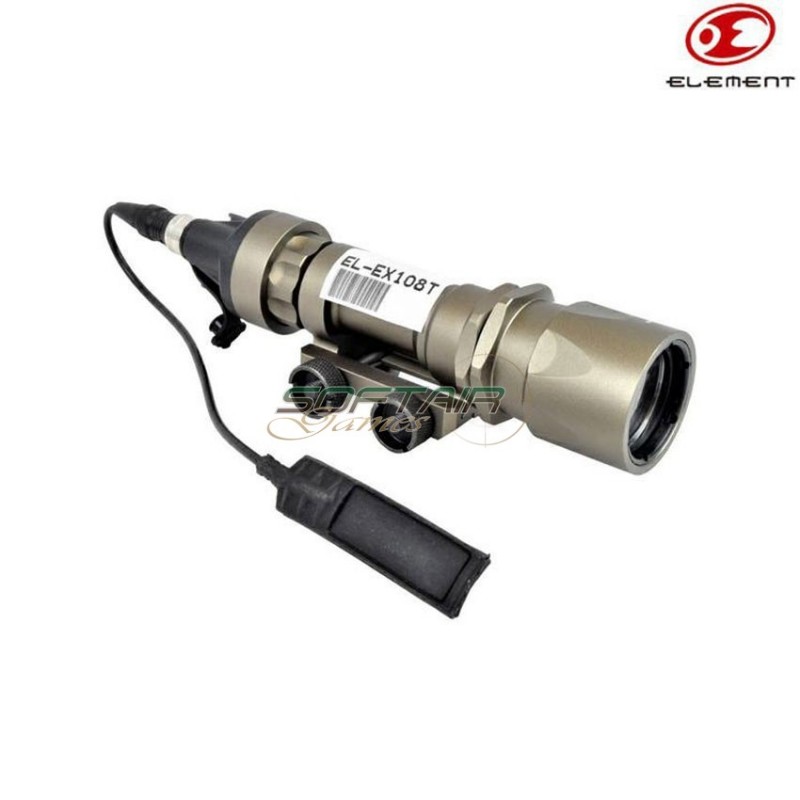 Flashlight Sf Style M951 Led Super Bright Fde Element (el-ex108t)