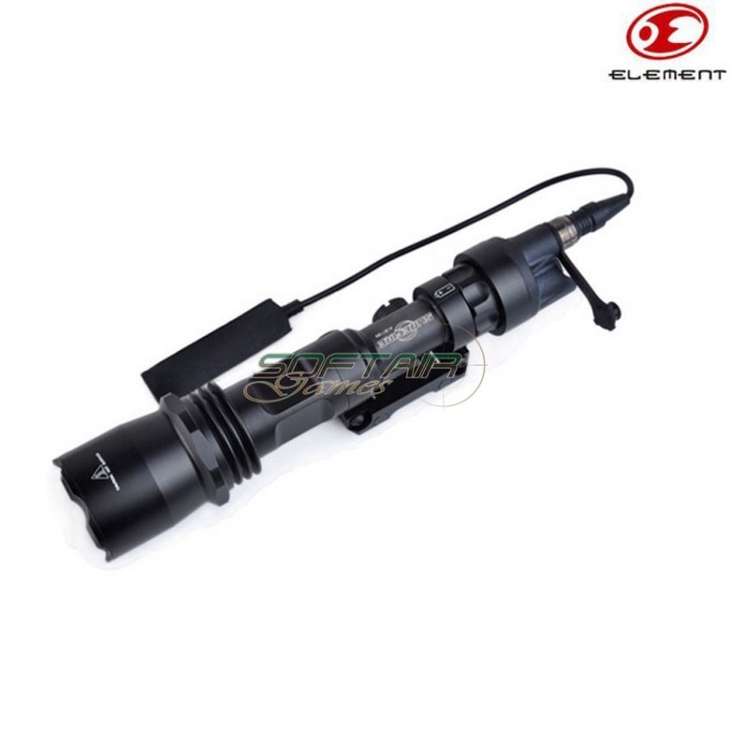 Flashlight Sf Style M961 Led Super Bright Black Element (el-ex109b)