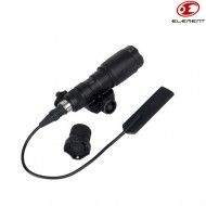 Flashlight Sf Style M300a Mini Scout Led Black Element (el-ex191b)