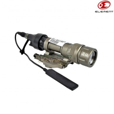 Flashlight Sf Style M952v Led Weapon Fde Element (el-ex192t)