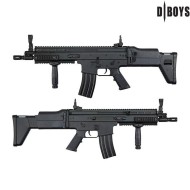 Electric Rifle Scar L/cqc Black Dboys (by-sc01)
