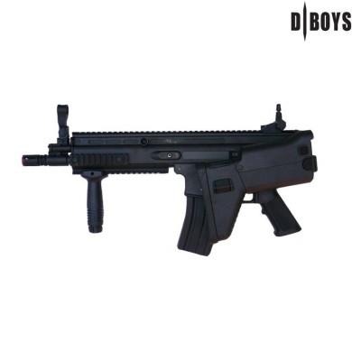 Fucile Elettrico Scar L/cqc Black Dboys (by-sc01)