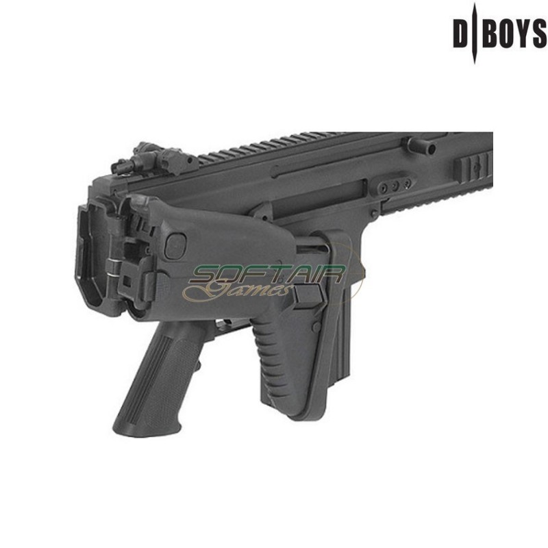 Electric Rifle Scar H Black Dboys (by-sc02)