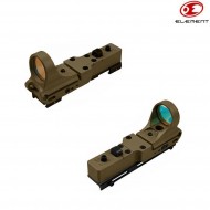 Red Dot Sight Dark Earth Seemore Reflex Element (el-ex182t)
