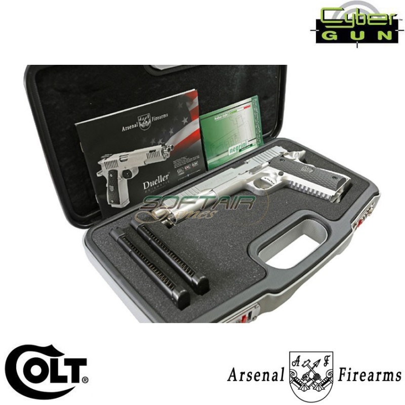 Arsenal Firearms and Cybergun sign an agreement for AF-2011 A1 replicas!