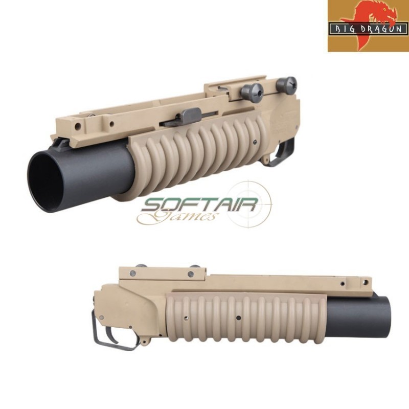 Grenade Launcher Dark Earth M203 Short Big Dragon (bd0692st)