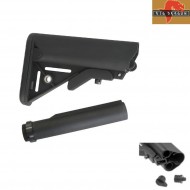 Combo Stock Tube & Crane Stock Mk18 Mod0 Lmt Type Black Big Dragon (bd3635b-combo)