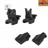 Set Tacche Di Mira Front/back 71l Black Big Dragon (bd3818)