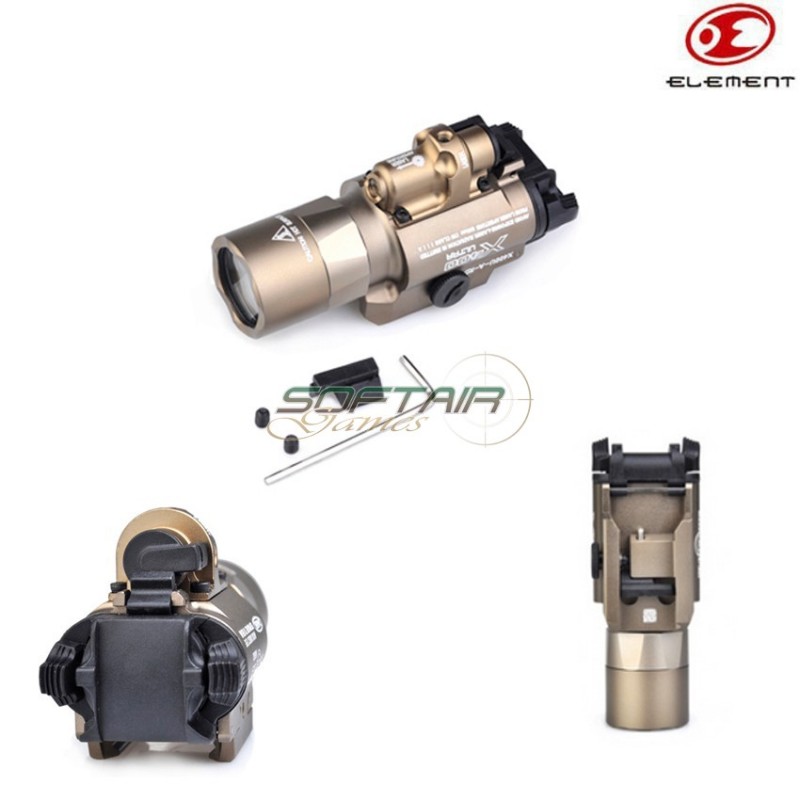 Torcia & Laser X400u Ultra Led Tactical Light Dark Earth Element (el-ex367t)