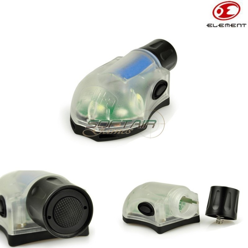 Illumination Device Manta Strobe Black Blue/ir Element (el-ex262bbl)
