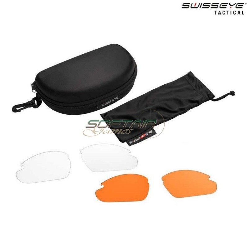 Glasses Gear Attac Rubber Green Full Set Swiss Eye® (se-40393) Glasses Gear Attac Rubber Green Full Set Swiss Eye® (se-40393)