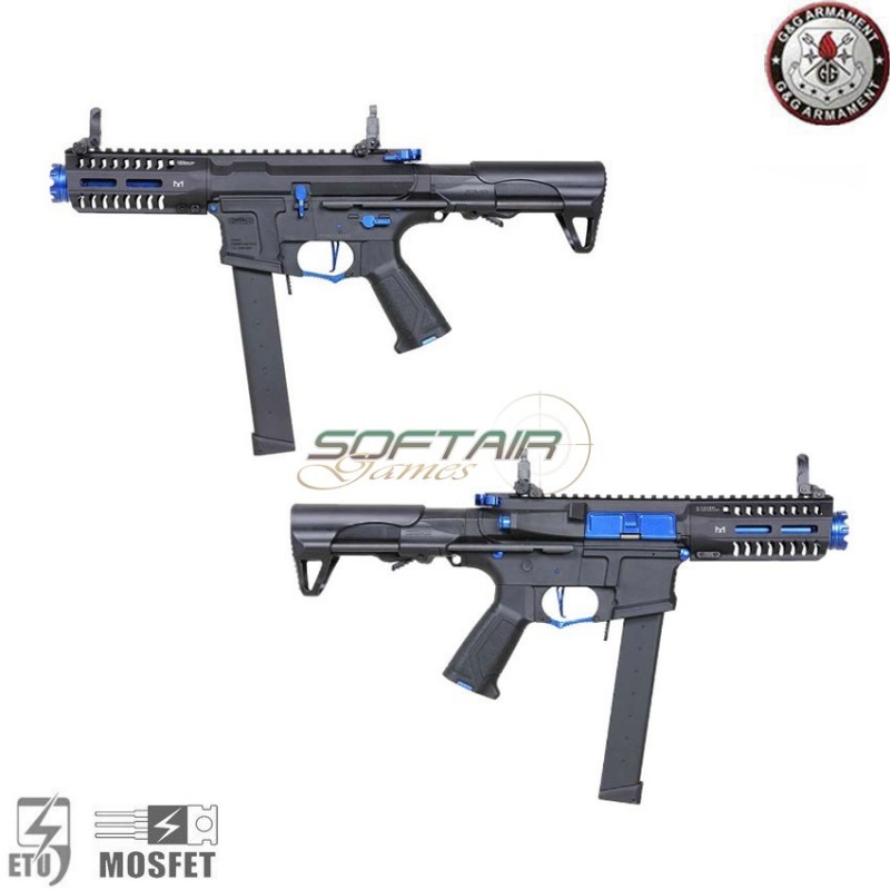 Limited Edition Aeg Electric Rifle Cm16 Arp9 Cqb Carbine Sky G&g (gg-454029)