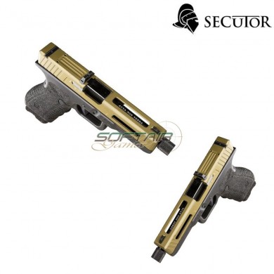 Co2 Pistol Gladius G17 Acta Non Verba Bronze Secutor (sr-sag0007)