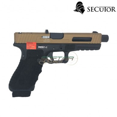 Co2 Pistol Gladius G17 Acta Non Verba Bronze Secutor (sr-sag0007)
