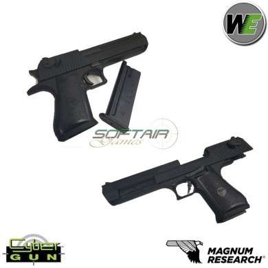 Pistola A Gas Desert Eagle Black Xix 50ae Gbb C/marking Magnum Research Inc. Cybergun We (090509)