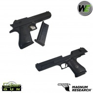 Gas Pistol Desert Eagle Black Xix 50ae Gbb W/marking Magnum Research Inc. Cybergun We (090509)