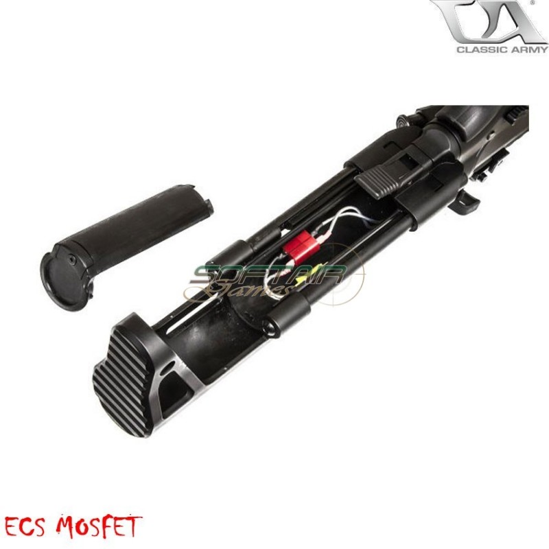 Electric Rifle Nemesis X9 Smg Full Metal Black Classic Army (ca-211500) Electric Rifle Nemesis X9 Smg Full Metal Black Classic Army (ca-211500)