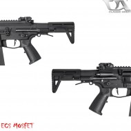 Electric Rifle Nemesis X9 Smg Full Metal Black Classic Army (ca-211500) Electric Rifle Nemesis X9 Smg Full Metal Black Classic Army (ca-211500)