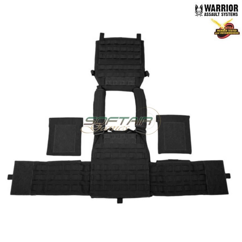 Plate Carrier Dcs Special Force Black Warrior Assault Systems (w-eo-dcs-blk)