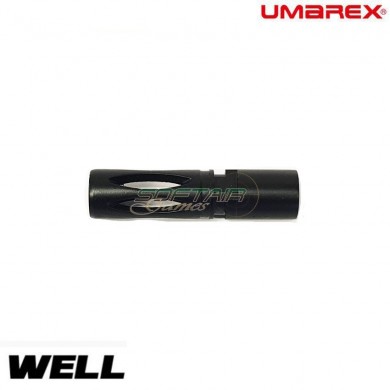 Flash Hider 12mm For Mp7a1 Smg Well Umarex (mp7-9)