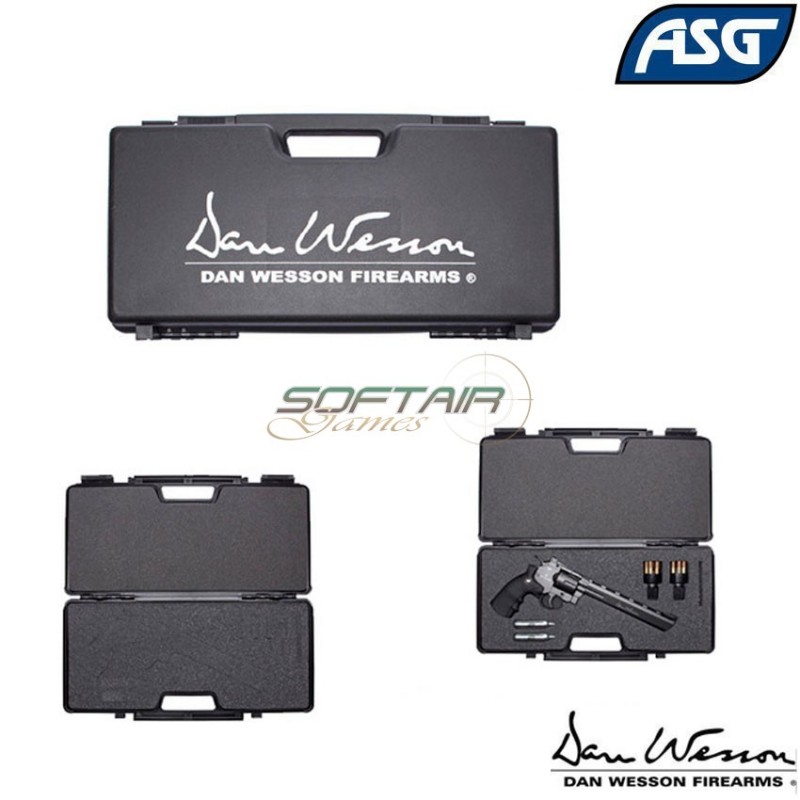 Rigid Case For Revolver 23x46 Black Dan Wesson Asg (asg-17365)