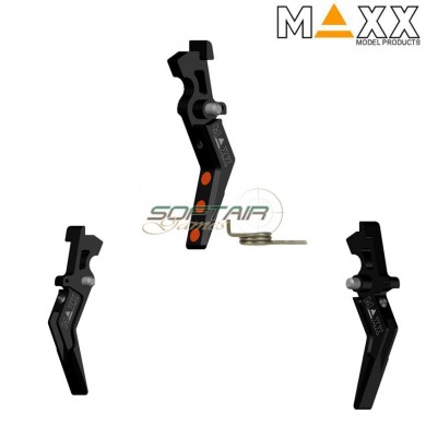 Speed Trigger Style A Black Cnc Advanced Maxx Model (mx-trg001sab)